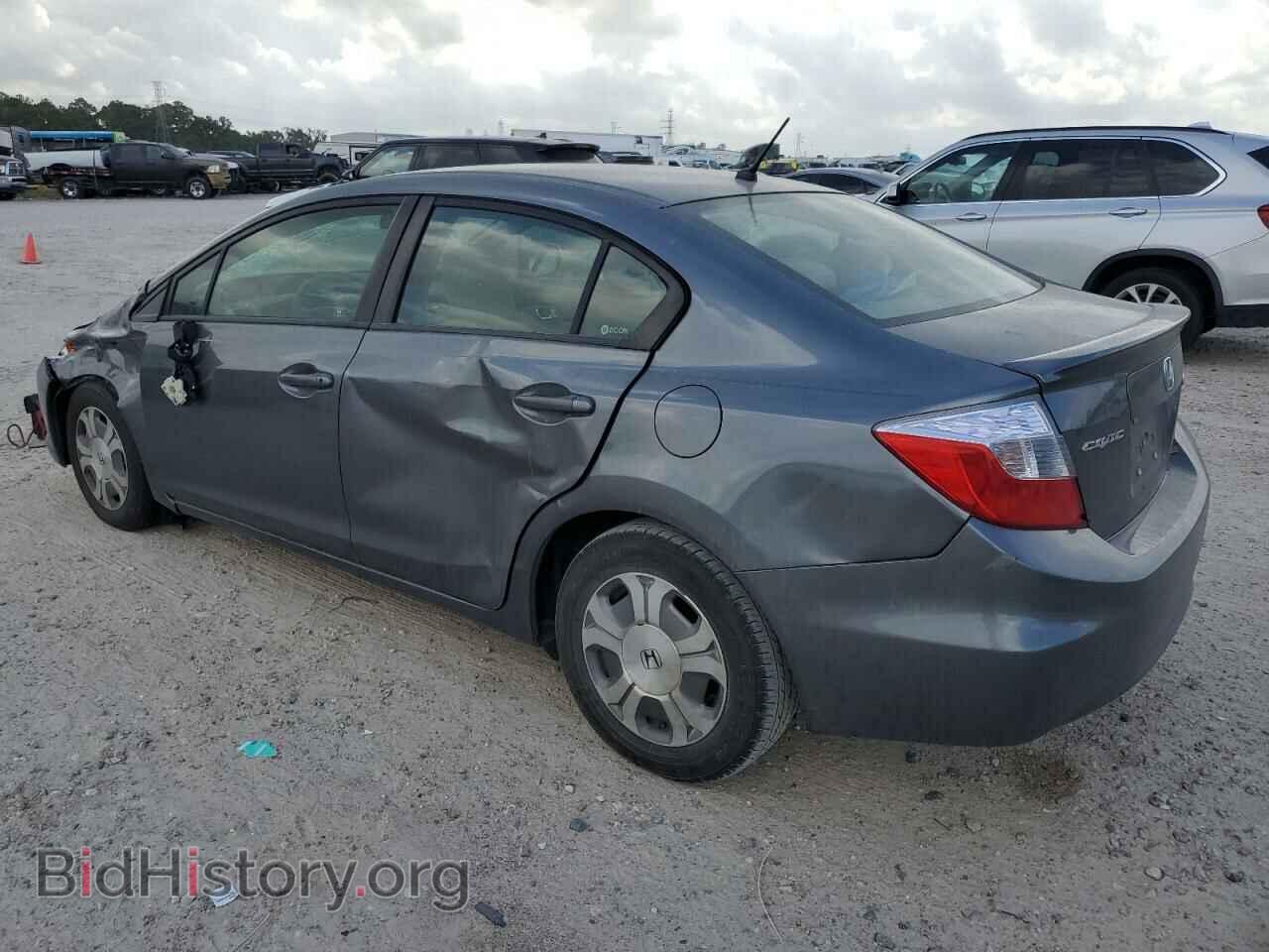 2012 HONDA CIVIC - VIN: JHMFB4F25CS007604 - Фото 2