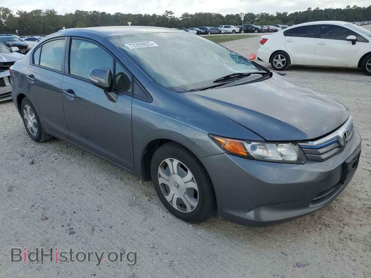 2012 HONDA CIVIC - VIN: JHMFB4F25CS007604 - Фото 4