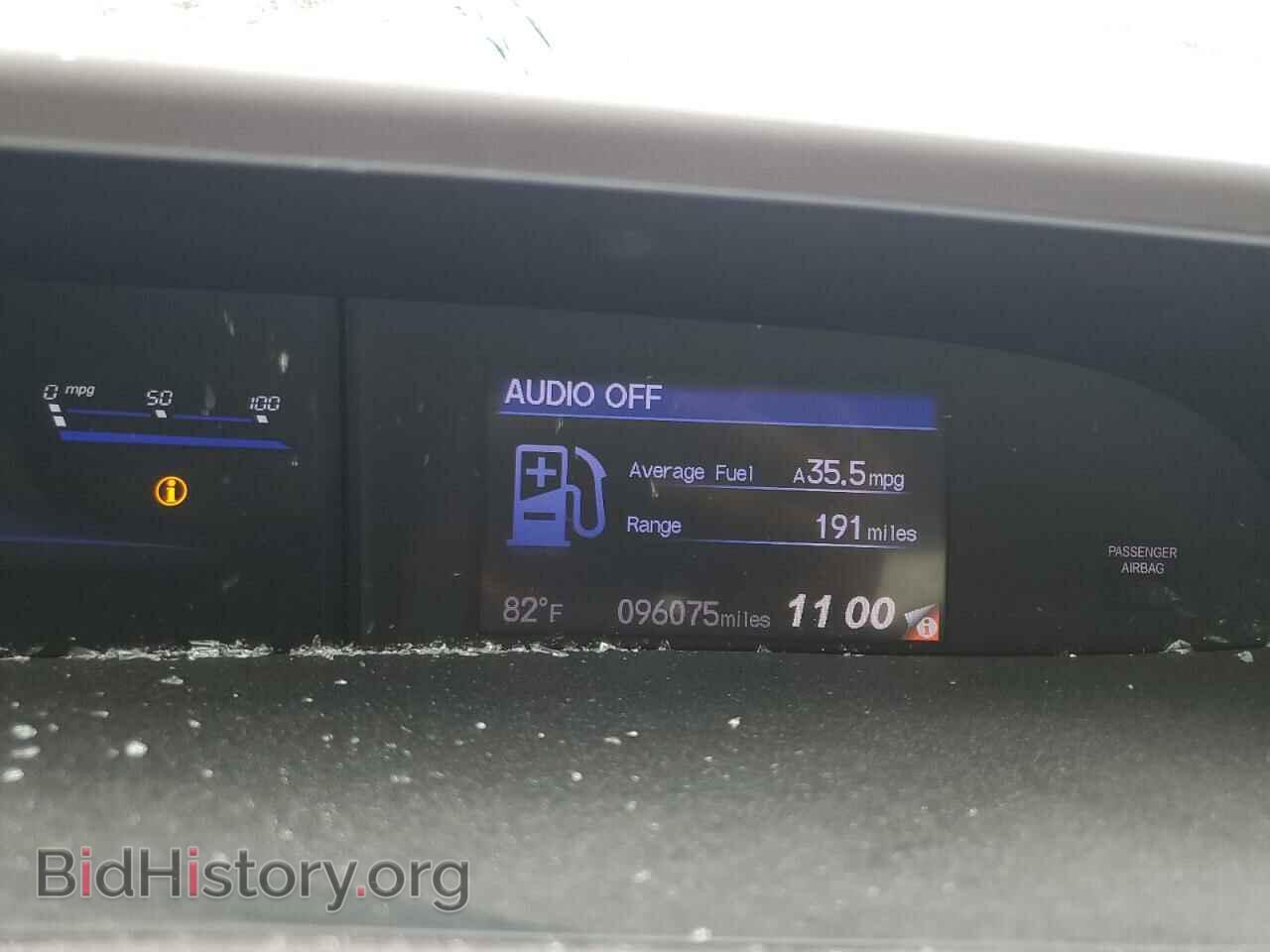 2012 HONDA CIVIC - VIN: JHMFB4F25CS007604 - Фото 9