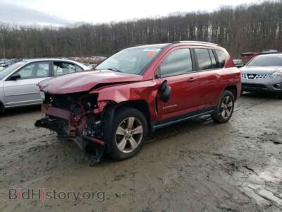 2012 Jeep COMPASS Compass SP, red — VIN 1C4NJDBB8CD525457, Copart