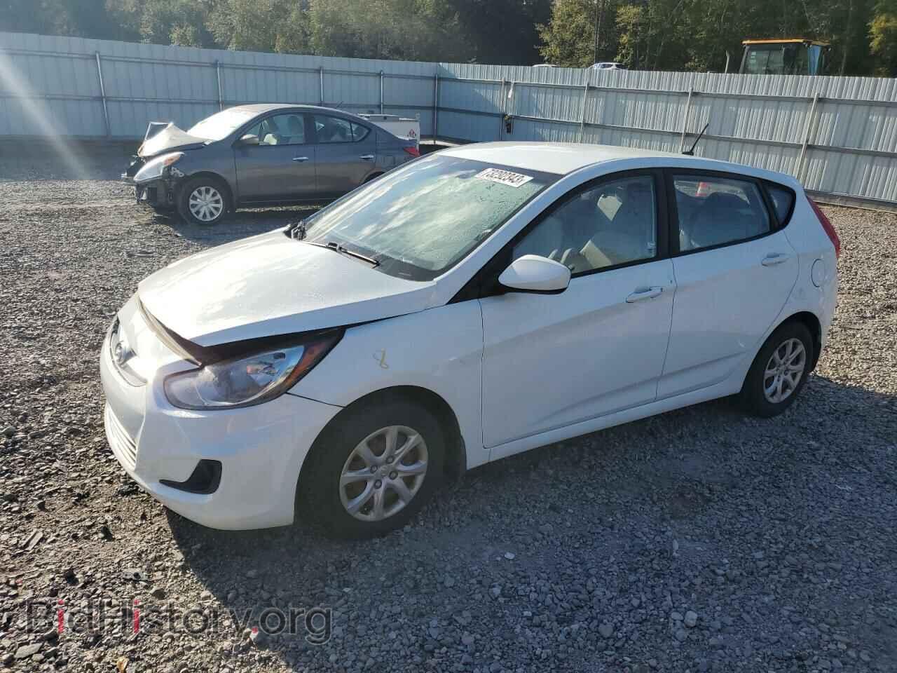 Photo KMHCT5AE6CU013887 - HYUNDAI ACCENT 2012