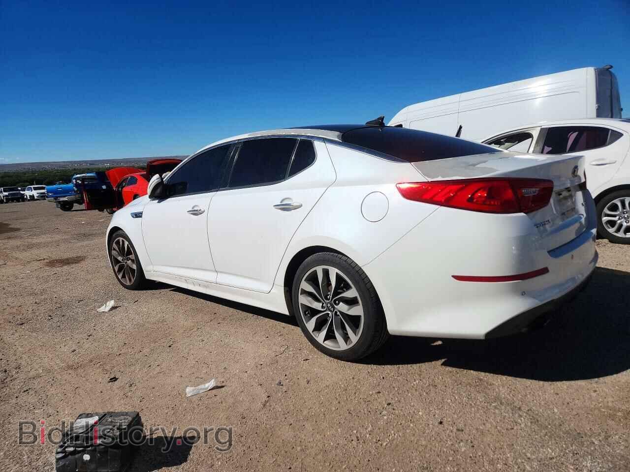 2015 KIA OPTIMA - VIN: 5XXGR4A61FG362425 - Фото 2