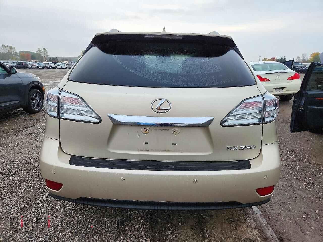 2012 LEXUS RX350 - VIN: 2T2BK1BA6CC121068 - Фото 6