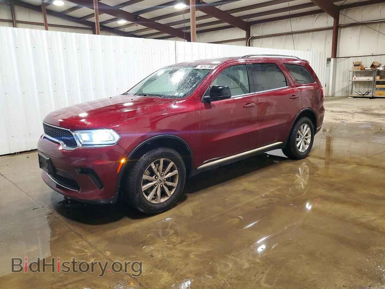 2023 Dodge DURANGO SXT (VIN 1C4RDHAG7PC629995) — photo 1 of 13, Copart, damage: side