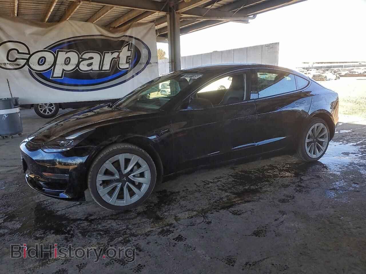Photo 5YJ3E1EA7NF369680 - TESLA MODEL 3 2022