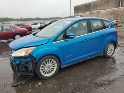 2013 Ford CMAX SEL, blue — VIN 1FADP5BU6DL546113, Copart