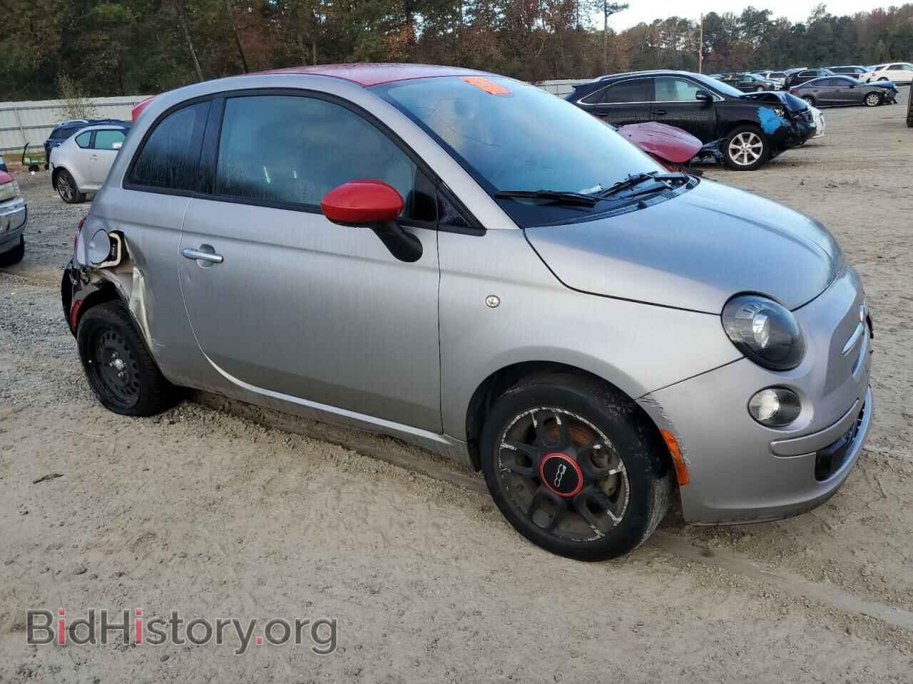 2015 FIAT 500 - VIN: 3C3CFFAR9FT636766 - Фото 4