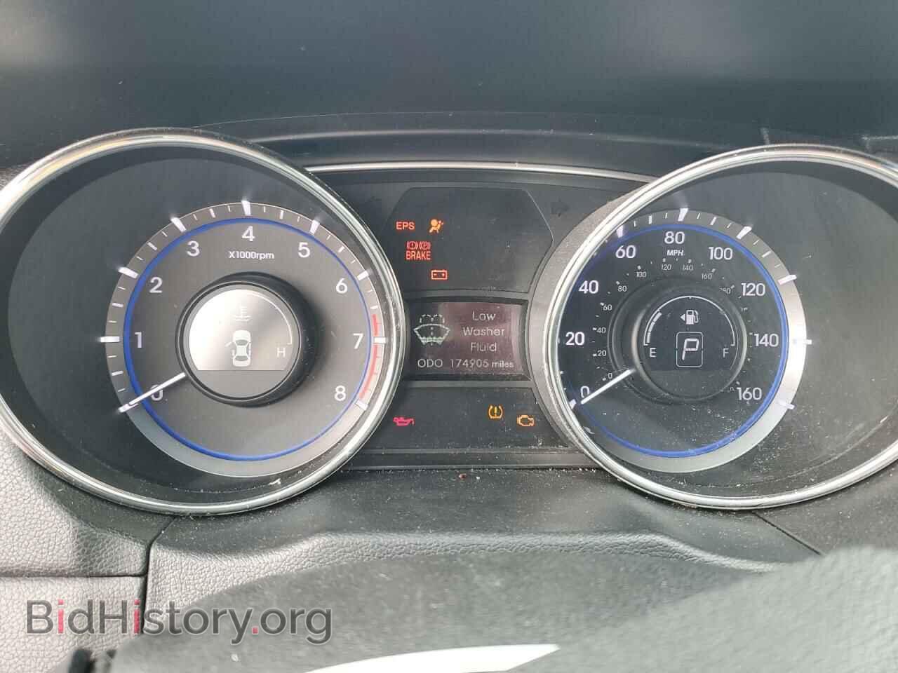 2011 HYUNDAI SONATA - VIN: 5NPEC4AC0BH049542 - Фото 9