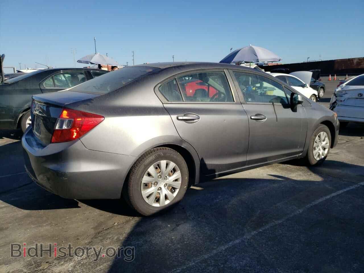 2012 HONDA CIVIC - VIN: 19XFB2F52CE076141 - Фото 3