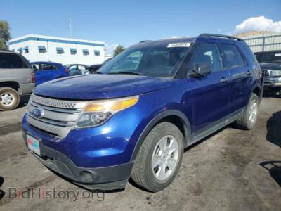 2013 Ford EXPLORER, blue — VIN 1FM5K8B87DGC92658, Copart