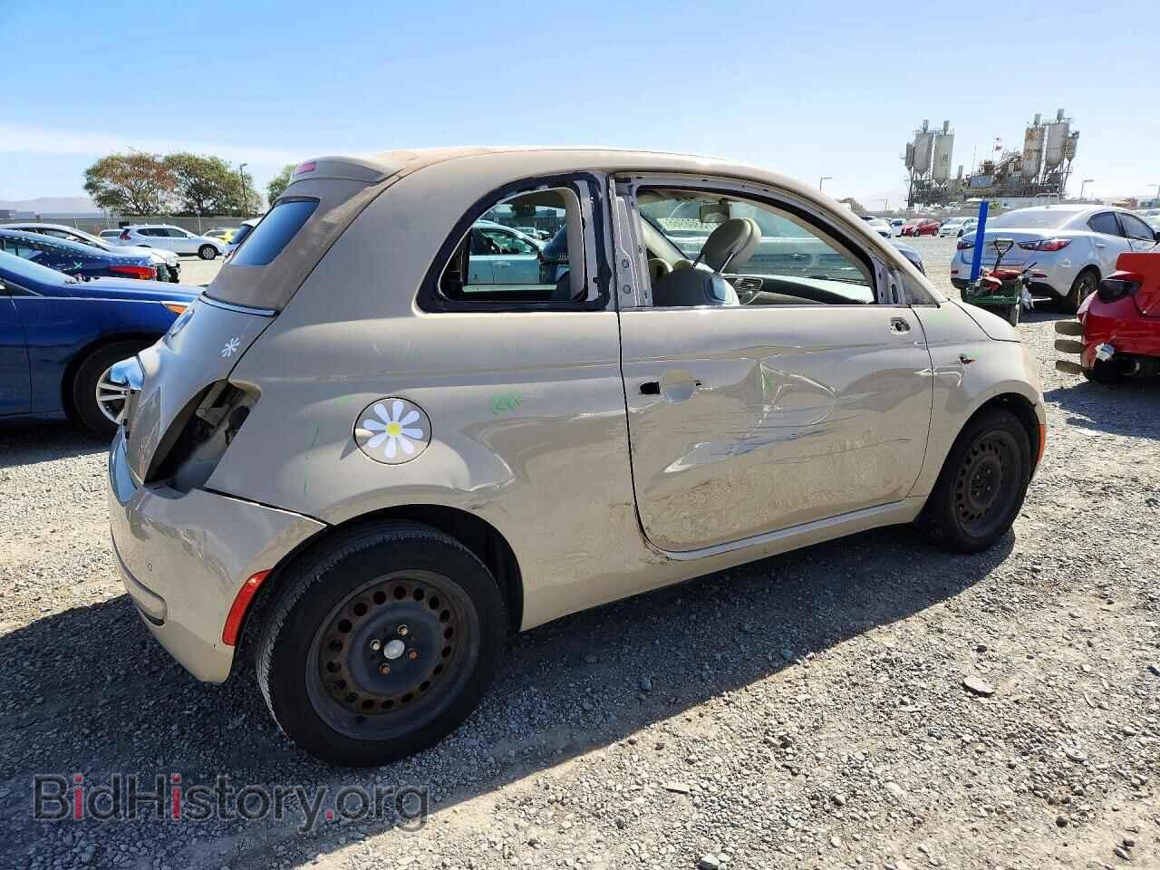 2012 FIAT 500 - VIN: 3C3CFFDR7CT382501 - Фото 3