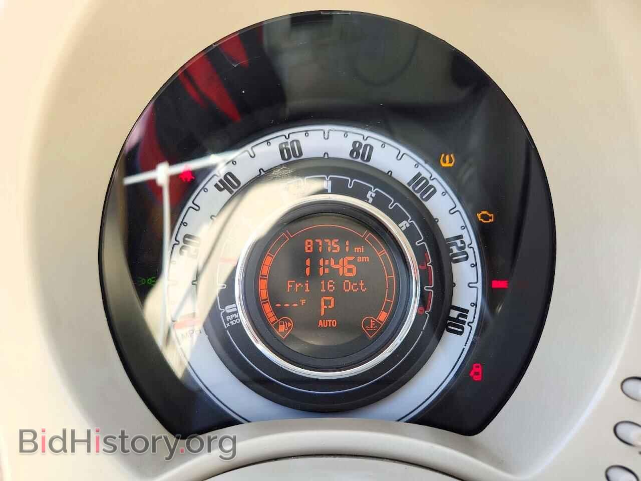 2012 FIAT 500 - VIN: 3C3CFFDR7CT382501 - Фото 9
