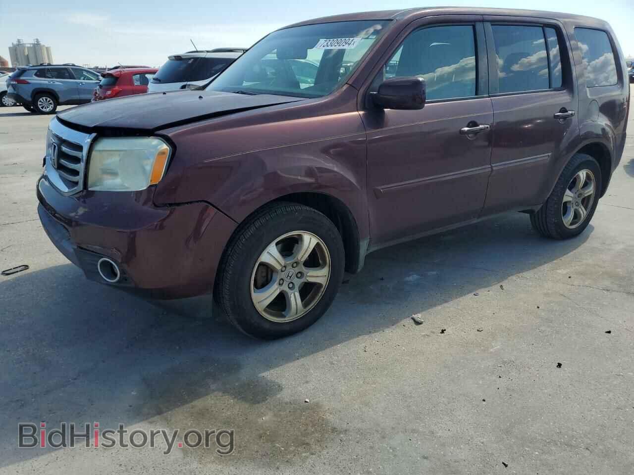 Photo 5FNYF3H44DB022326 - HONDA PILOT 2013