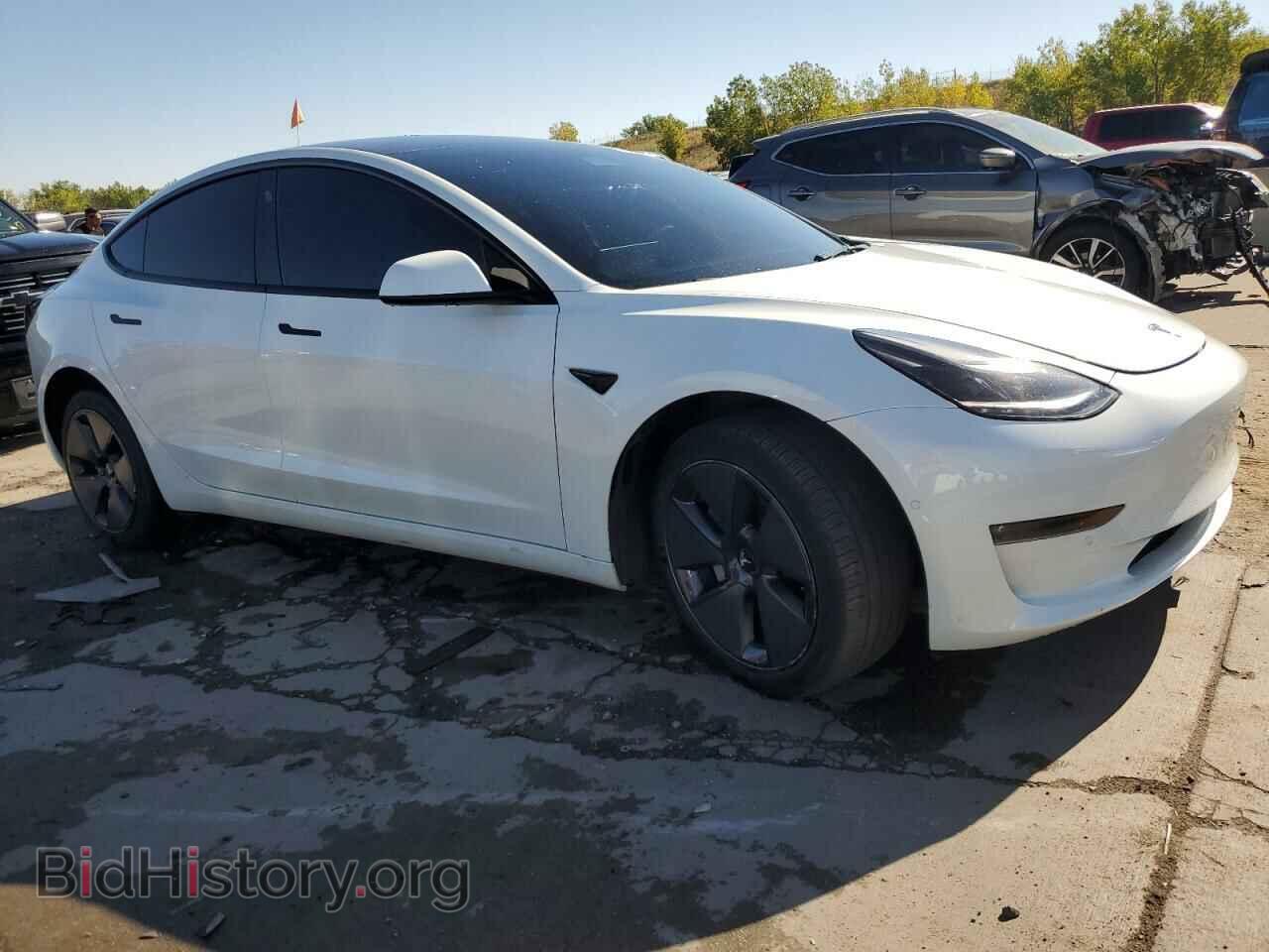 2022 TESLA MODEL 3 - VIN: 5YJ3E1EB8NF315619 - Фото 4