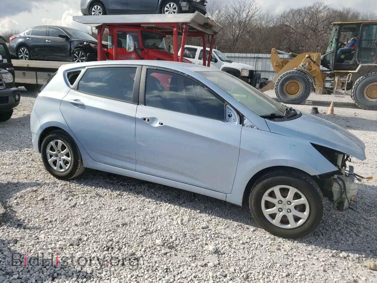 2013 HYUNDAI ACCENT - VIN: KMHCT5AE6DU107298 - Фото 4