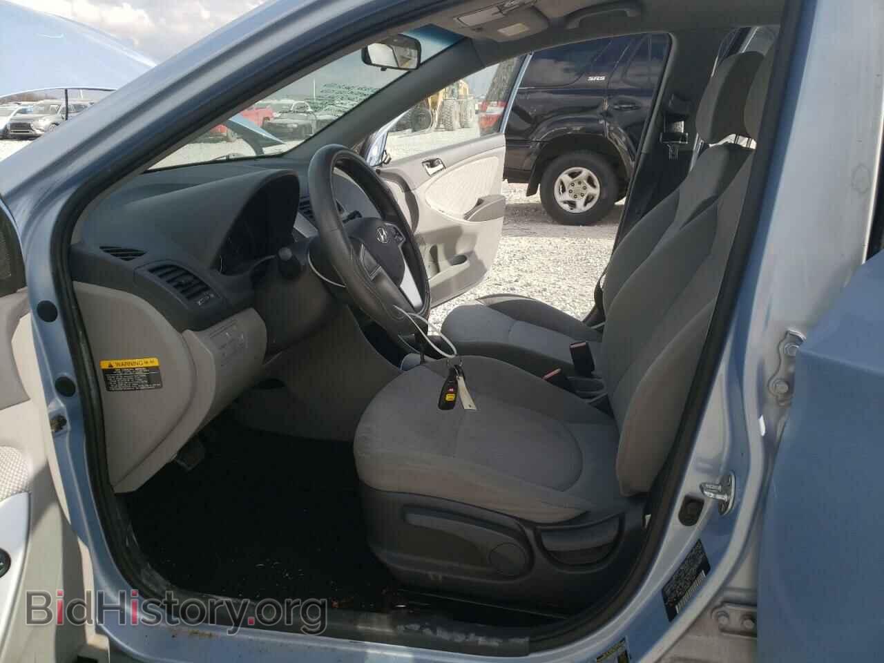 2013 HYUNDAI ACCENT - VIN: KMHCT5AE6DU107298 - Фото 7