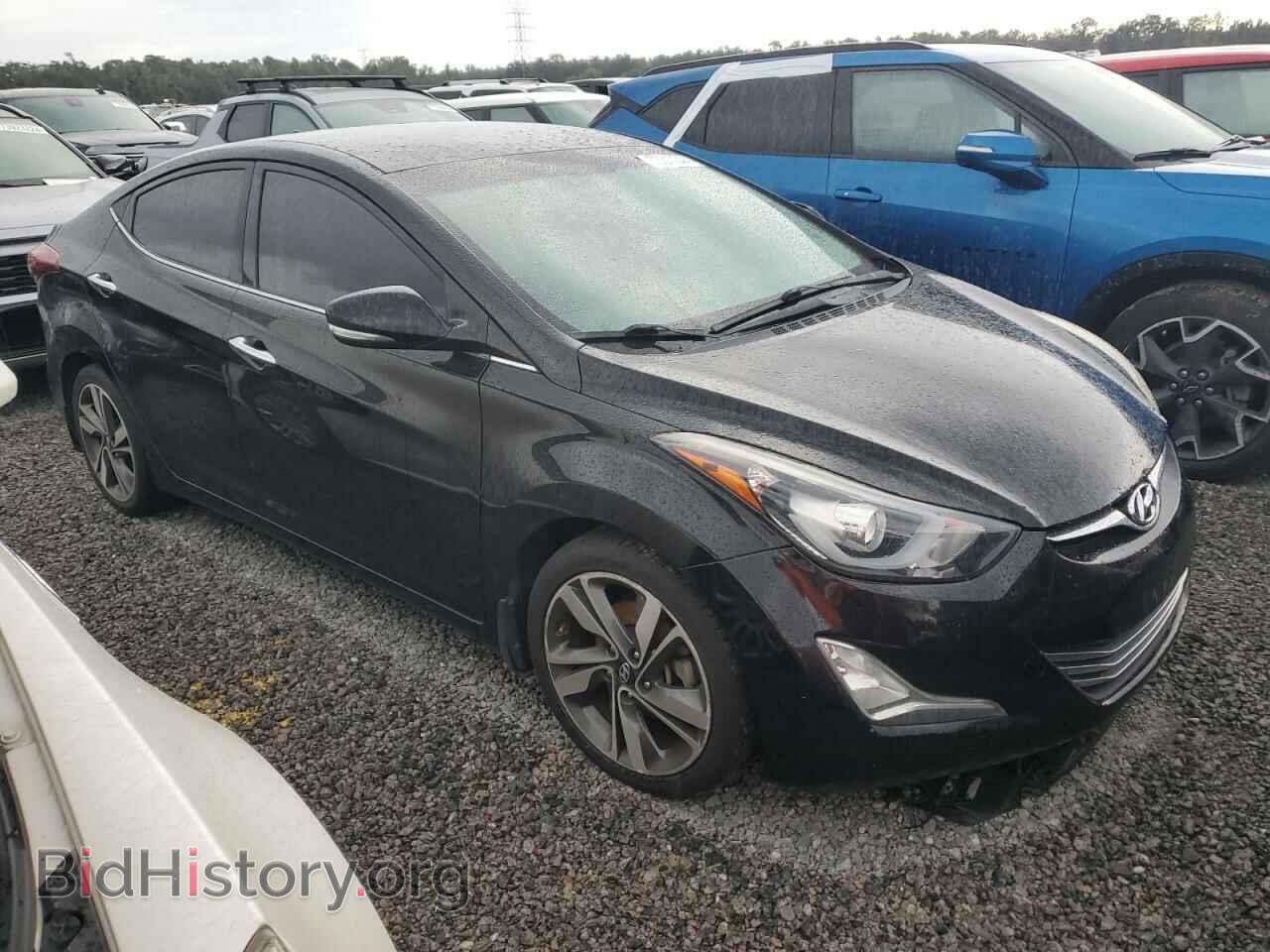 2014 HYUNDAI ELANTRA - VIN: KMHDH4AE5EU124367 - Фото 4