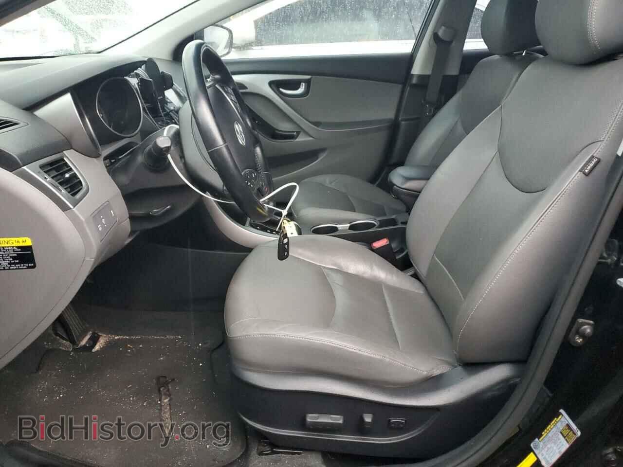 2014 HYUNDAI ELANTRA - VIN: KMHDH4AE5EU124367 - Фото 7