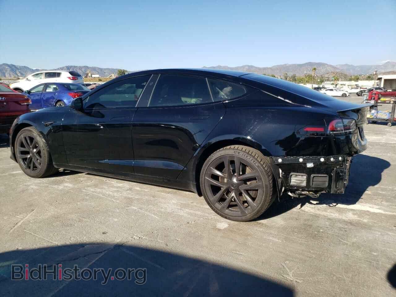 2022 TESLA MODEL S - VIN: 5YJSA1E6XNF477763 - Фото 2