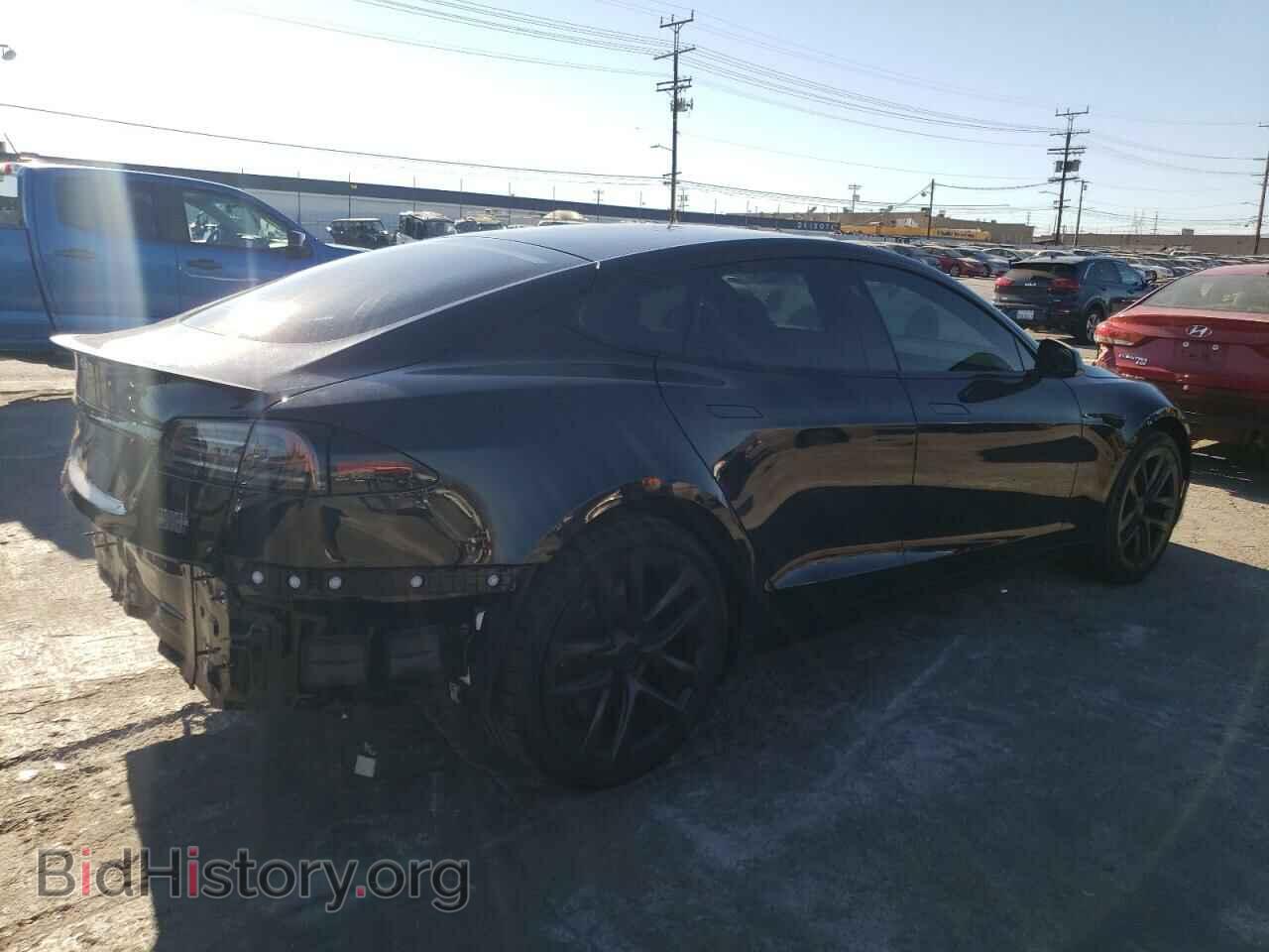 2022 TESLA MODEL S - VIN: 5YJSA1E6XNF477763 - Фото 3