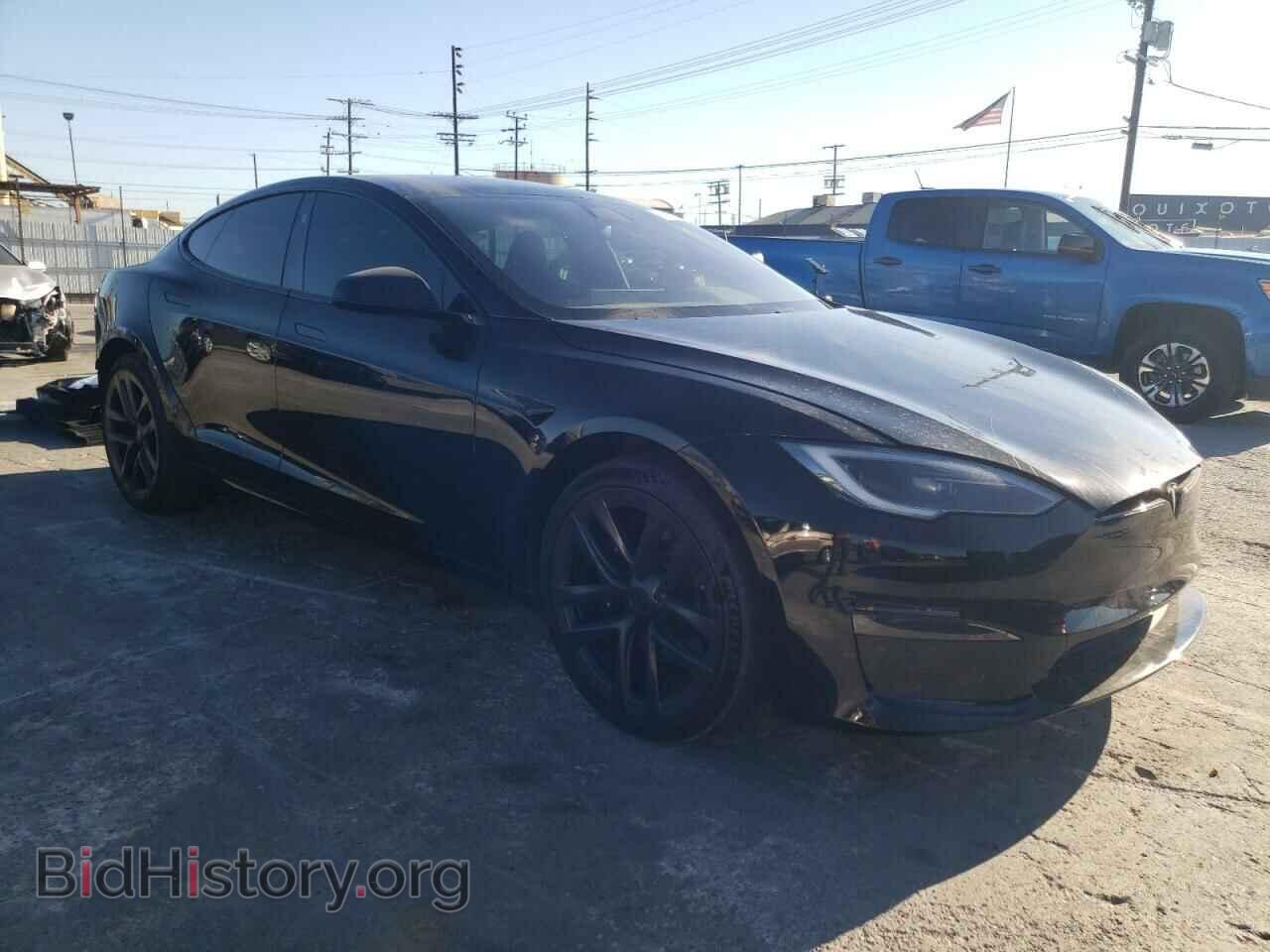 2022 TESLA MODEL S - VIN: 5YJSA1E6XNF477763 - Фото 4