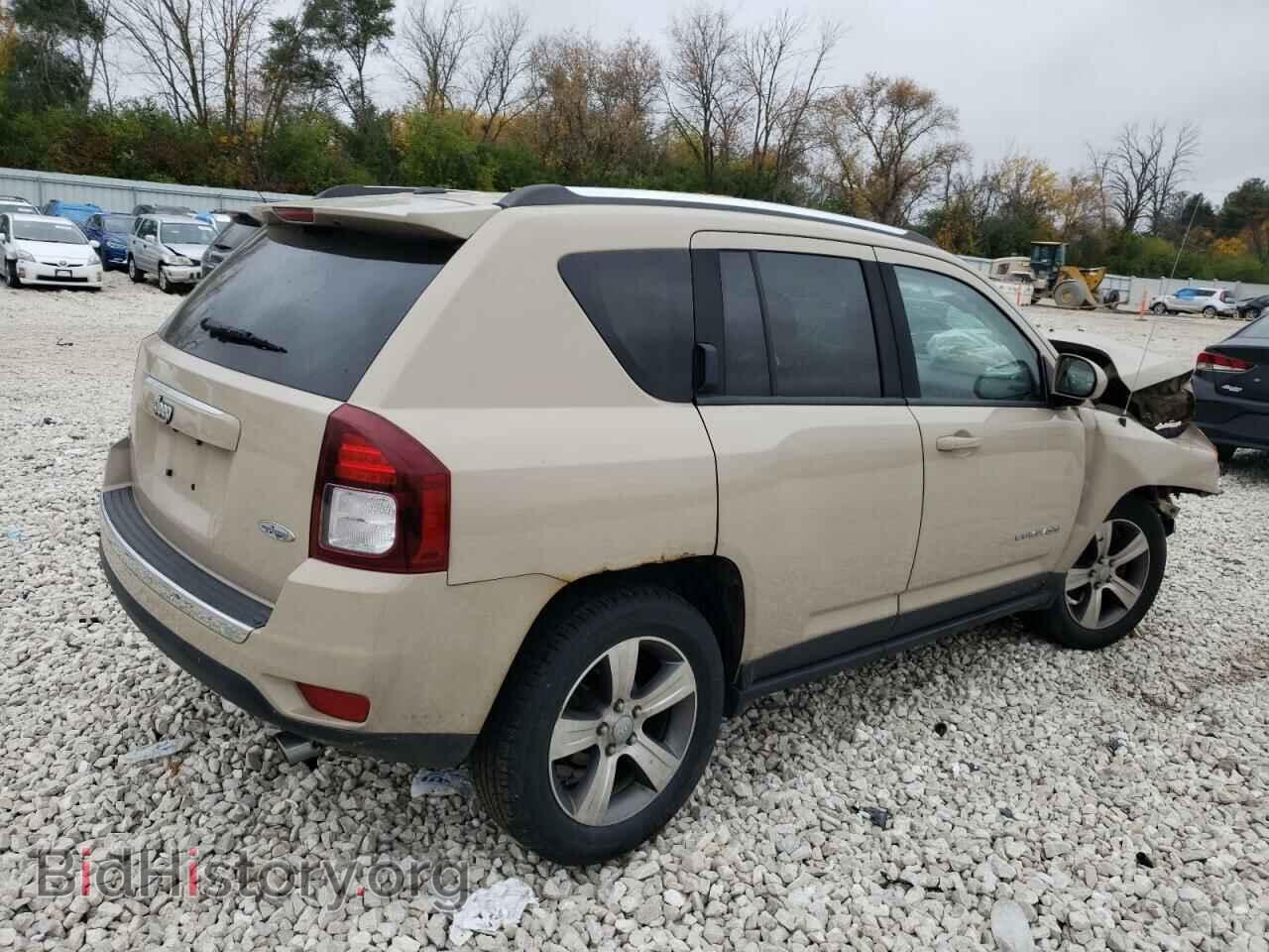 2016 JEEP COMPASS - VIN: 1C4NJDEB8GD745134 - Фото 3