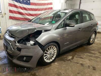 2013 Ford CMAX C-Max SEL, серый — VIN 1FADP5BU7DL501262, Copart