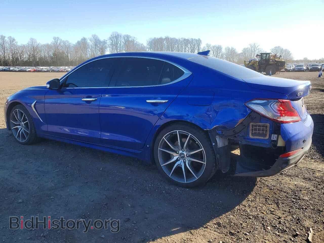 2021 GENESIS G70 - VIN: KMTG44LA1MU067303 - Фото 2