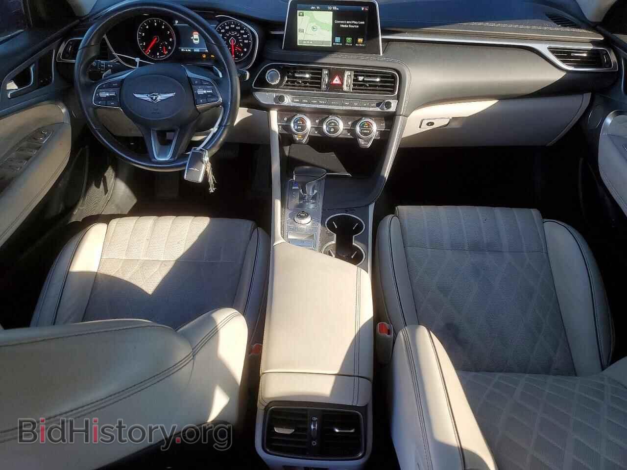 2021 GENESIS G70 - VIN: KMTG44LA1MU067303 - Фото 8