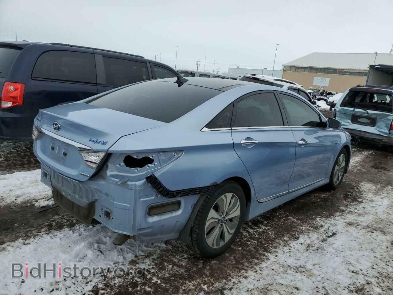 2014 HYUNDAI SONATA - VIN: KMHEC4A41EA106475 - Фото 3