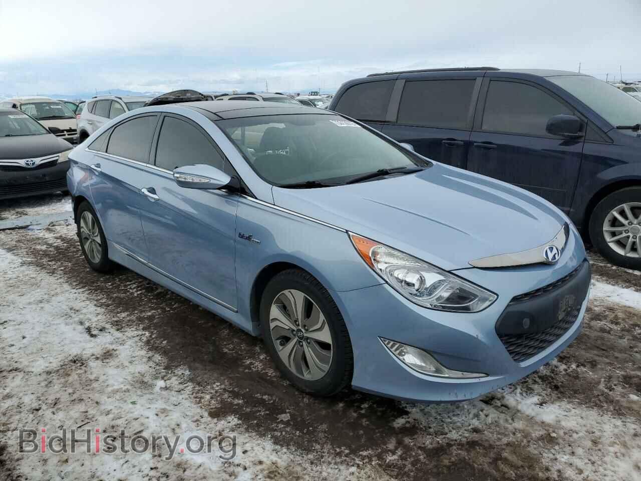 2014 HYUNDAI SONATA - VIN: KMHEC4A41EA106475 - Фото 4