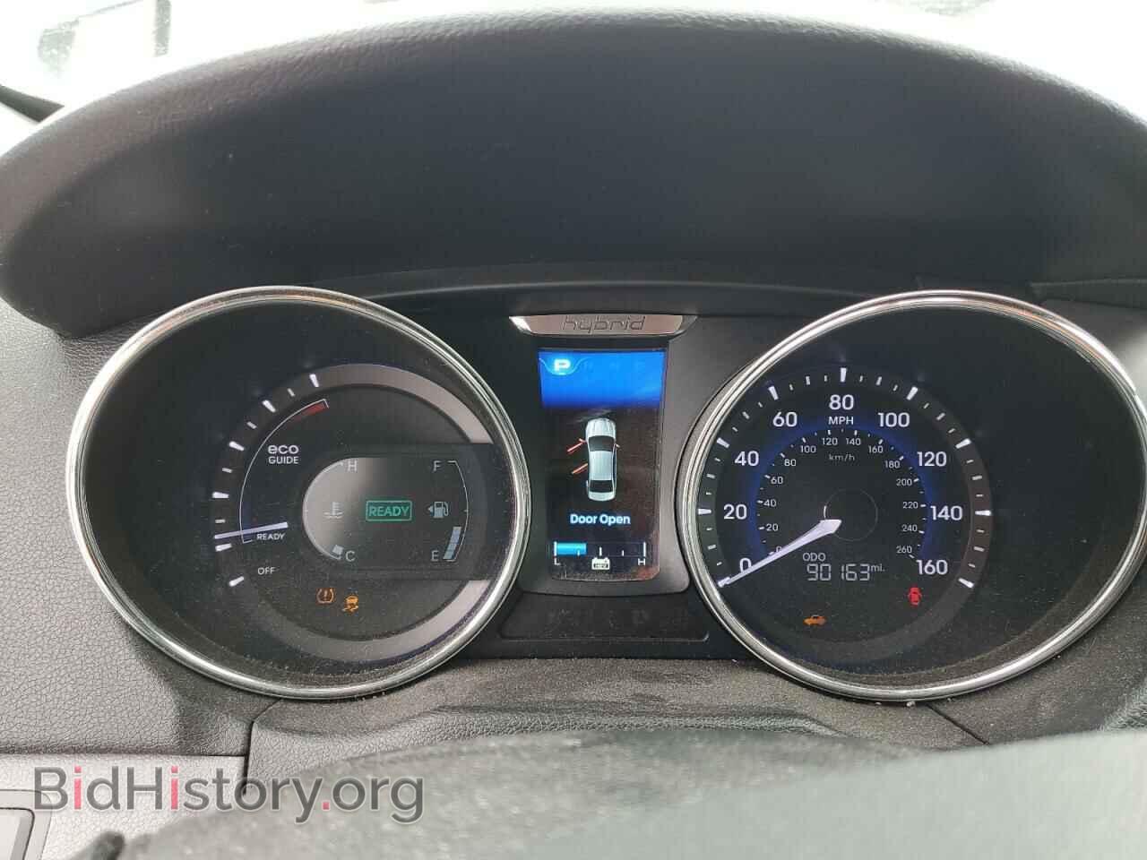 2014 HYUNDAI SONATA - VIN: KMHEC4A41EA106475 - Фото 9