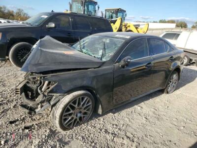 2007 Lexus IS IS 350, black — VIN JTHBE262675016097, Copart