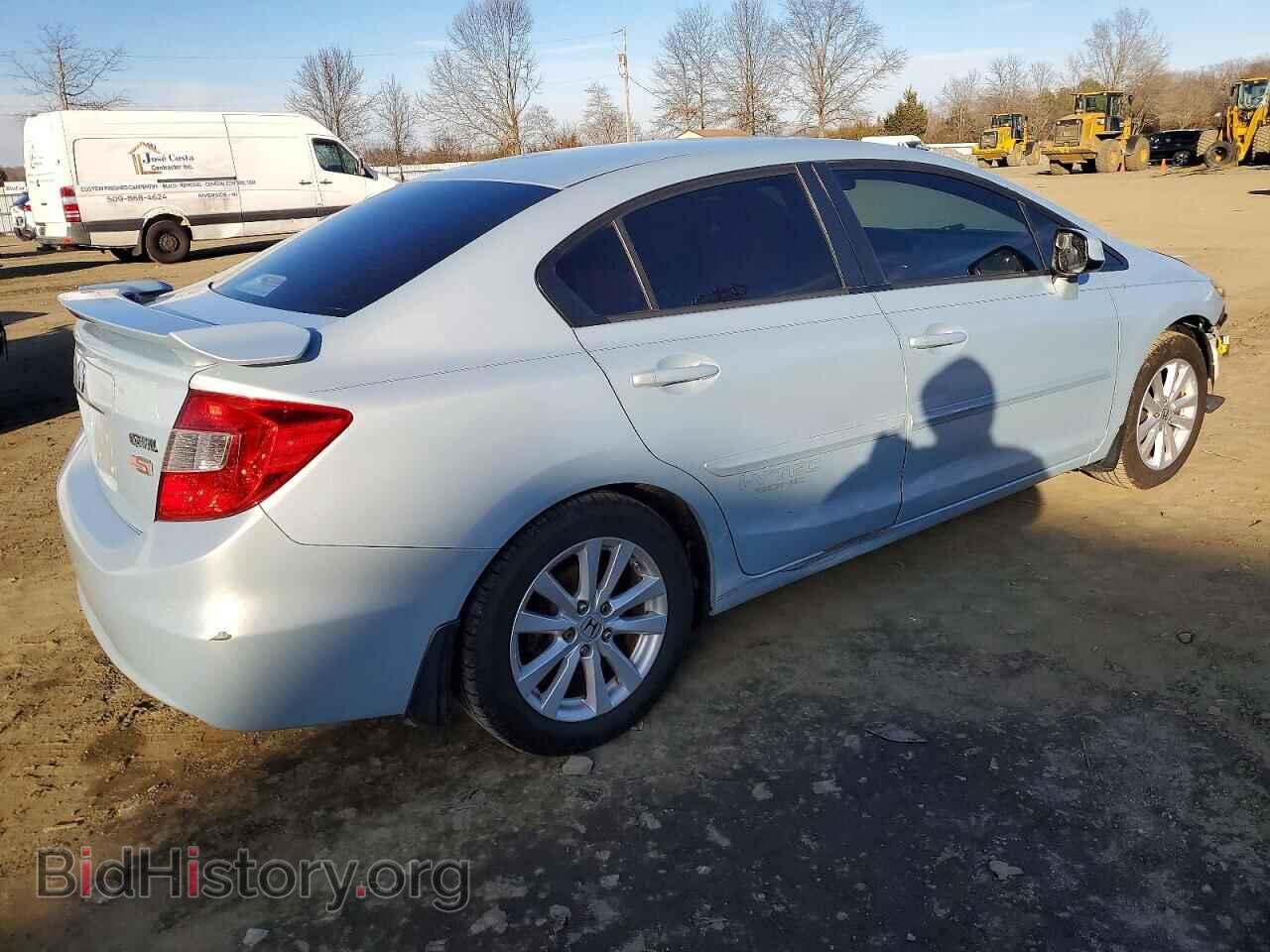 2012 HONDA CIVIC - VIN: 2HGFB2F84CH528574 - Фото 3