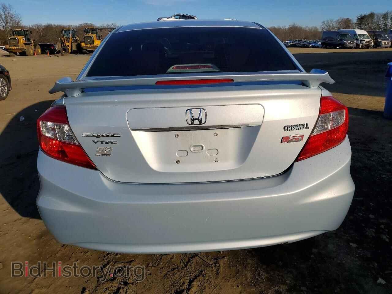 2012 HONDA CIVIC - VIN: 2HGFB2F84CH528574 - Фото 6