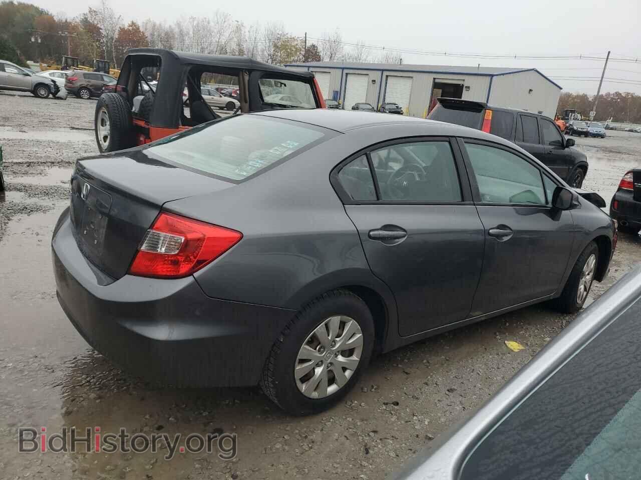 2012 HONDA CIVIC - VIN: 2HGFB2F59CH301418 - Фото 3