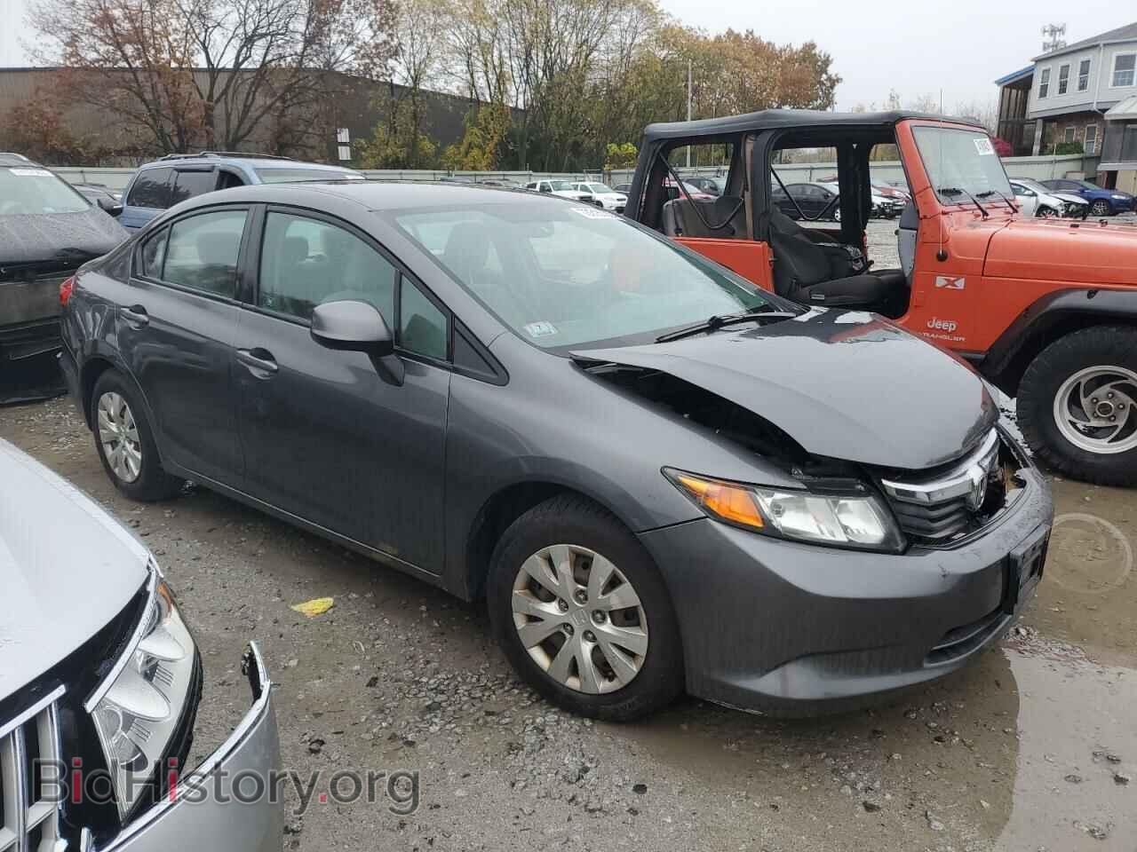 2012 HONDA CIVIC - VIN: 2HGFB2F59CH301418 - Фото 4