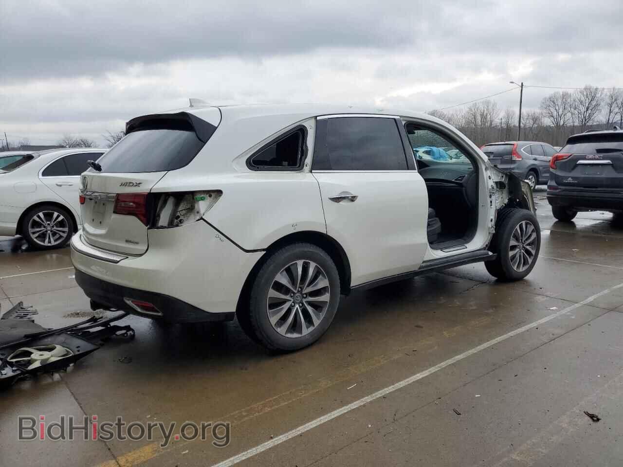 2016 ACURA MDX - VIN: 5FRYD4H47GB028202 - Фото 3
