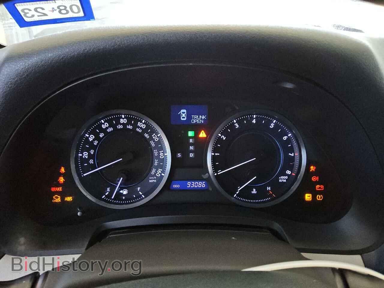 2013 LEXUS IS - VIN: JTHBF5C20D5187149 - Photo 9