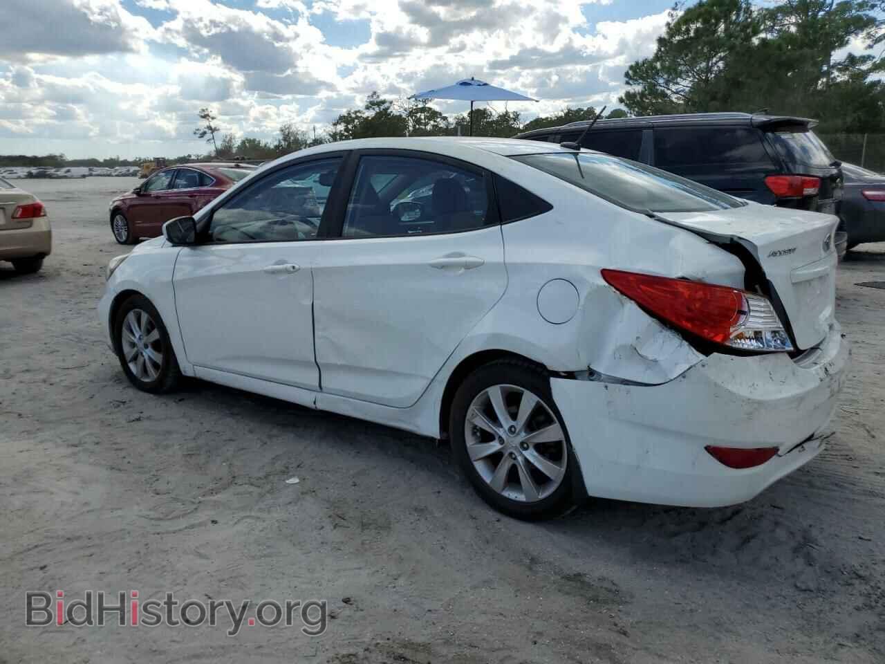 2012 HYUNDAI ACCENT - VIN: KMHCU4AE9CU167968 - Фото 2
