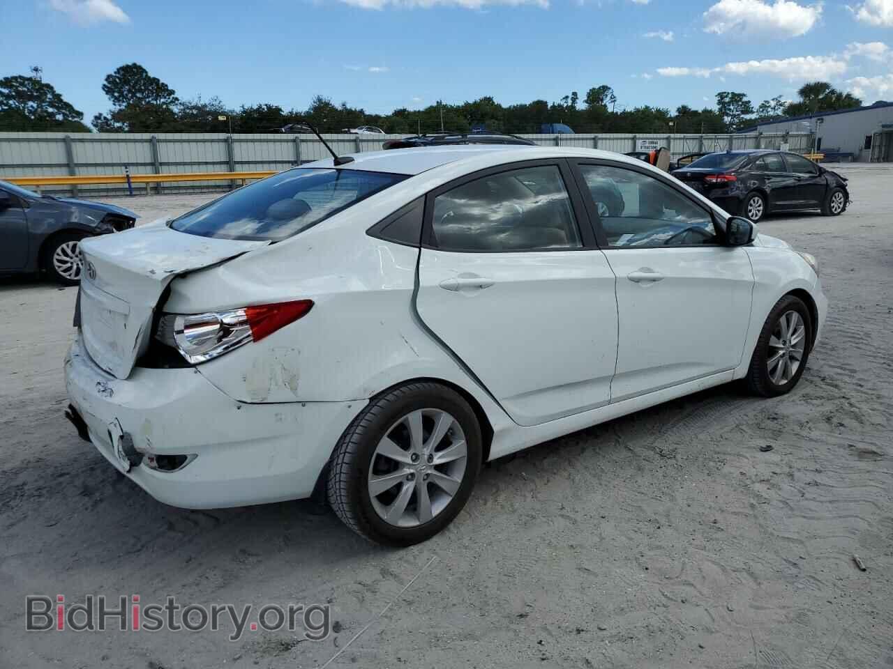 2012 HYUNDAI ACCENT - VIN: KMHCU4AE9CU167968 - Фото 3