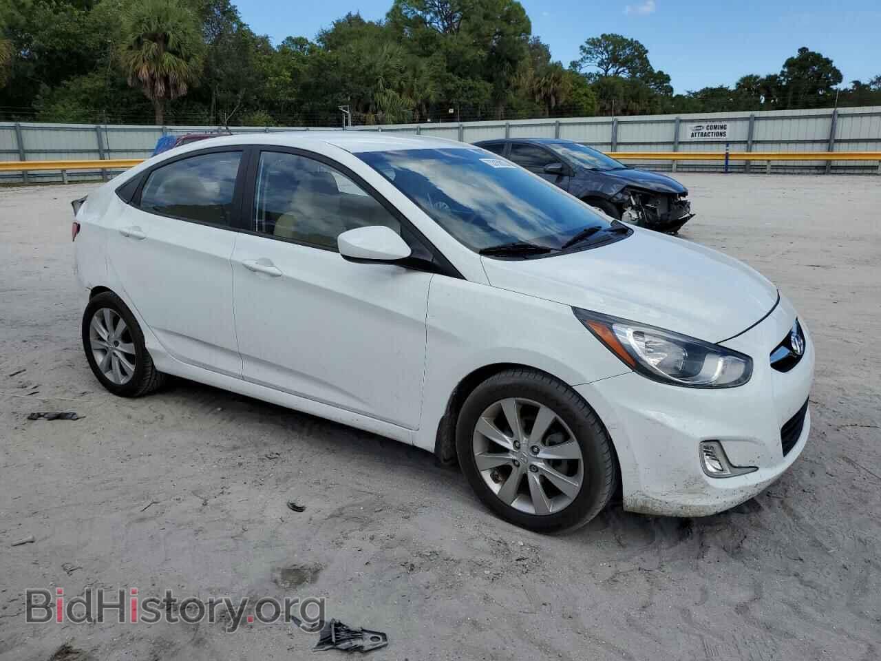 2012 HYUNDAI ACCENT - VIN: KMHCU4AE9CU167968 - Фото 4
