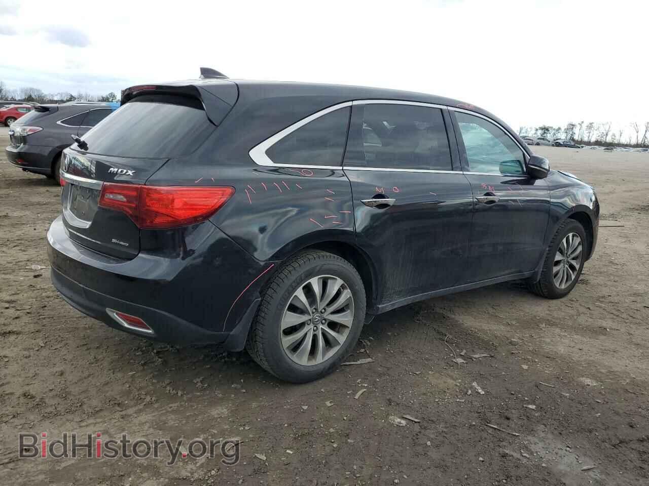 2014 ACURA MDX - VIN: 5FRYD4H69EB020603 - Фото 3