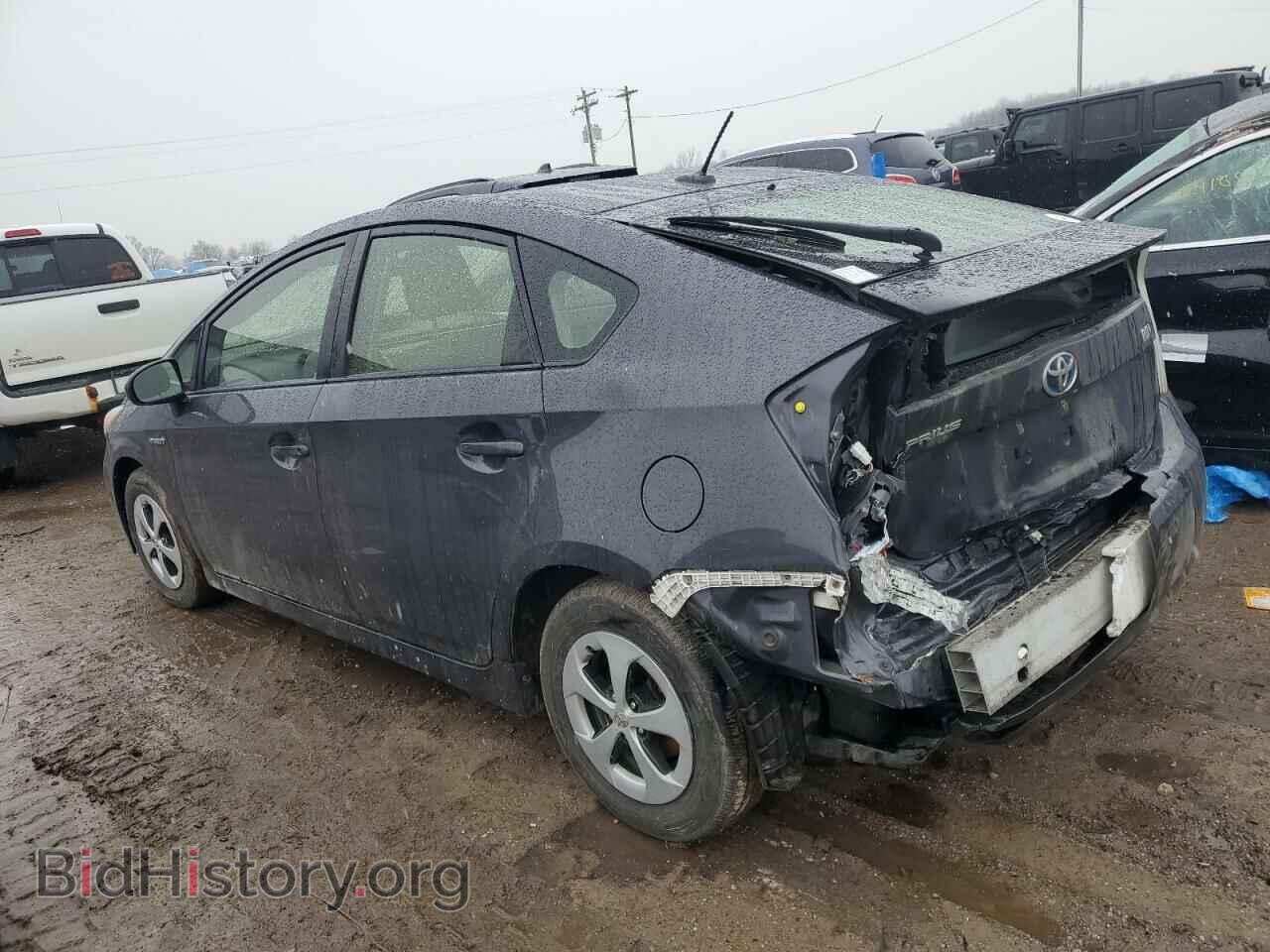 2014 TOYOTA PRIUS - VIN: JTDKN3DU4E0392853 - Фото 2