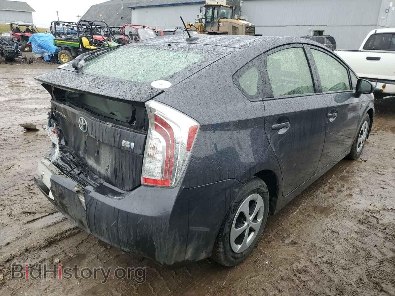 2014 TOYOTA PRIUS - VIN: JTDKN3DU4E0392853 - Фото 3