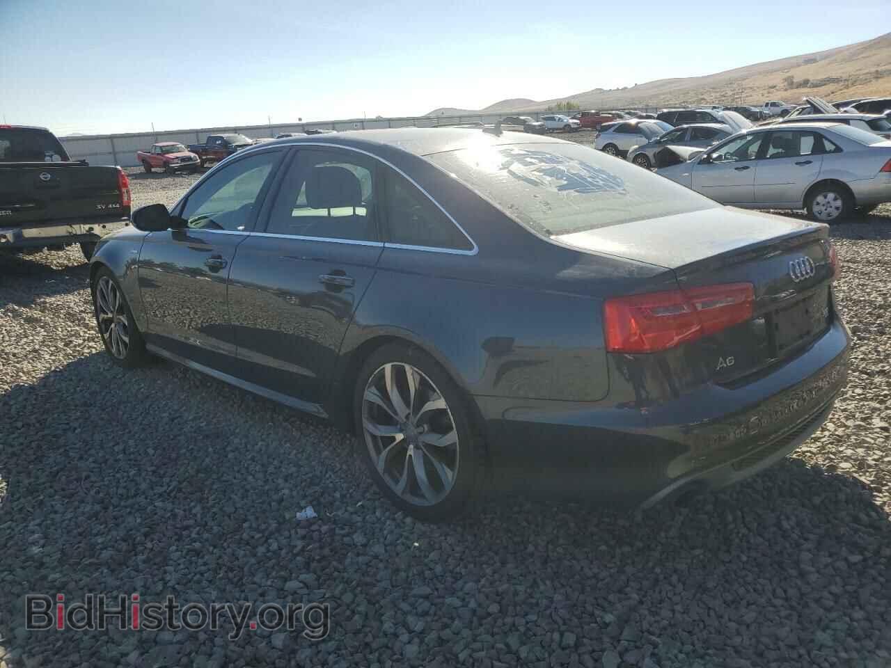 2013 AUDI A6 - VIN: WAUHGAFC0DN152405 - Фото 2
