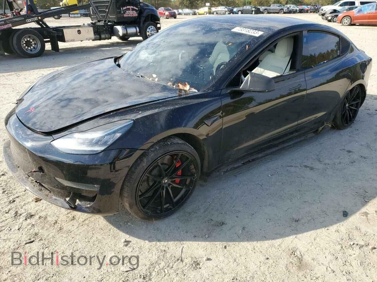 Фотография 5YJ3E1EC3LF640653 - TESLA MODEL 3 2020