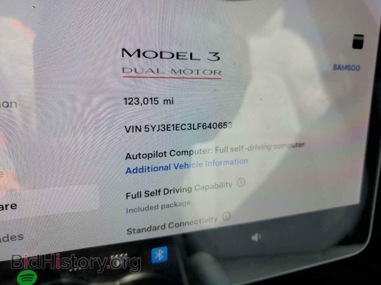 2020 TESLA MODEL 3 - VIN: 5YJ3E1EC3LF640653 - Фото 9