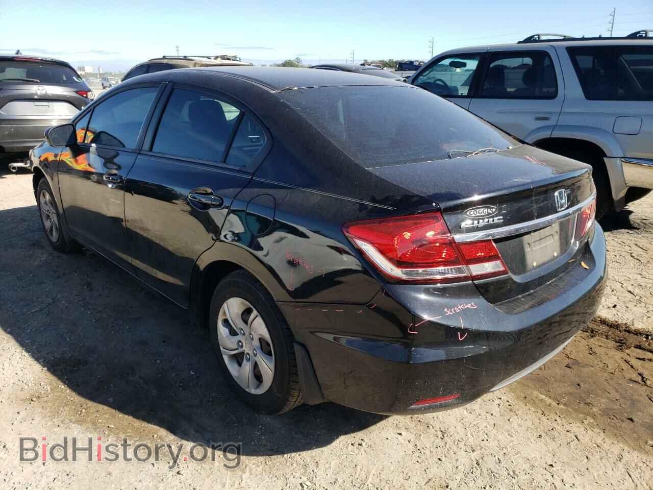 2014 HONDA CIVIC - VIN: 19XFB2F58EE078012 - Фото 2