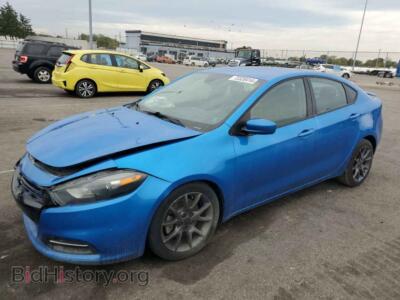 2015 Dodge DART SE, blue — VIN 1C3CDFAA4FD433581, Copart